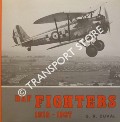 Book cover of RAF Fighters 1918 - 1937 by DUVAL, G.R. 